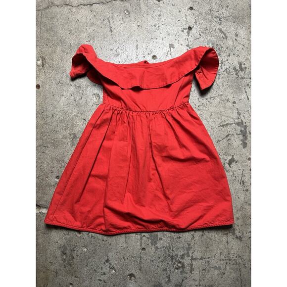 NEW APIECE APART Novella Maria OFF SHOULDER DRESS Size 6 $385 POPPY NORDSTROM - Picture 2 of 8